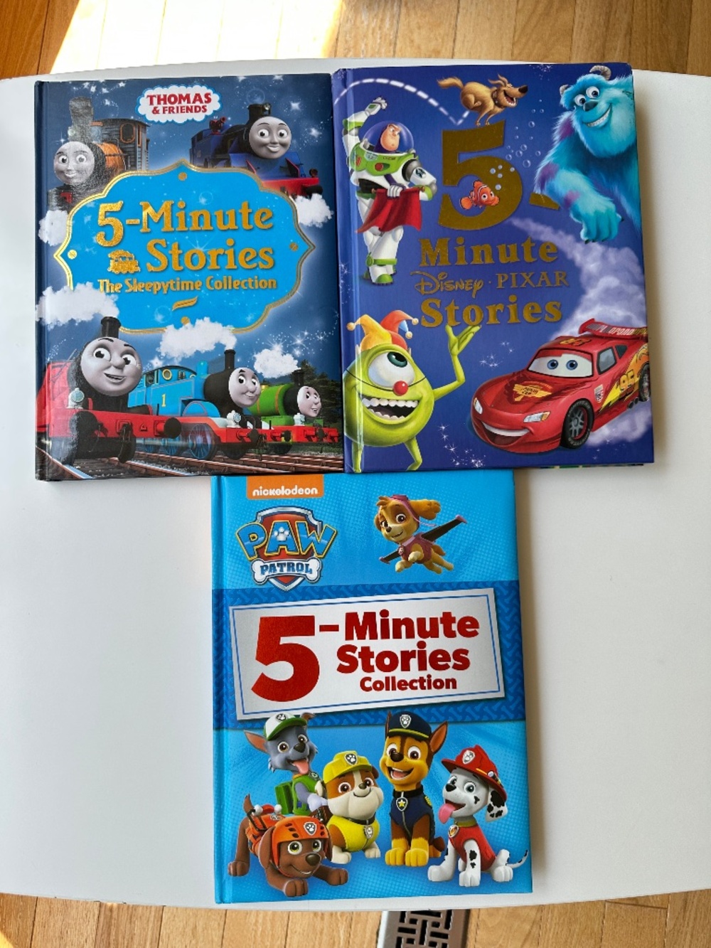 Kids Boy 5-minutes Hard Cover Story Book Bundle of 3 Thomas & Friends Paw Patrol